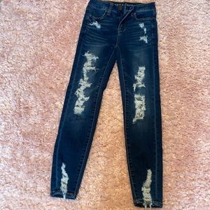 American eagle next level stretch skinny jeans